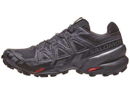 Salomon Men's SPEEDCROSS Trail Running Shoes for Men, Black / Black /  Phantom, 7