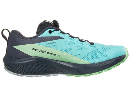 vækstdvale Tarif Nødvendig Salomon Sense Ride 5 GTX Women's Shoes Blue/Green/Ink | Running Warehouse