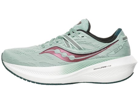 Saucony Triumph 20 Women's Shoes Mineral/Berry | Running Warehouse