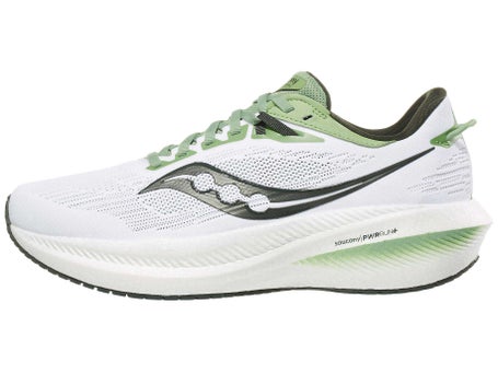 trapo efectivo Bañera Saucony Triumph 21 Men's Shoes White/Umbra | Running Warehouse