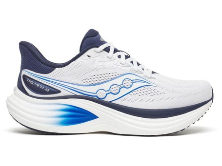 Saucony Triumph 24\Mens Shoes\White/Naval