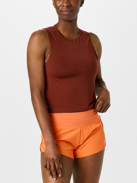 Saucony Womens Stopwatch Crop Tank