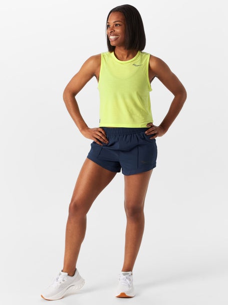 Saucony Women's Stopwatch Crop Tank Running Warehouse