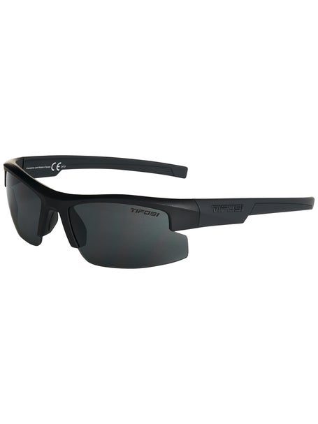 Tifosi Shutout Sunglasses Gloss Black/Smoke Blue