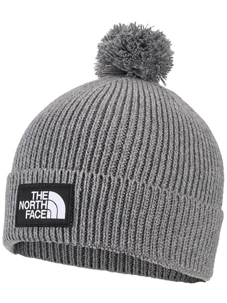The North Face Logo Box Pom Beanie
