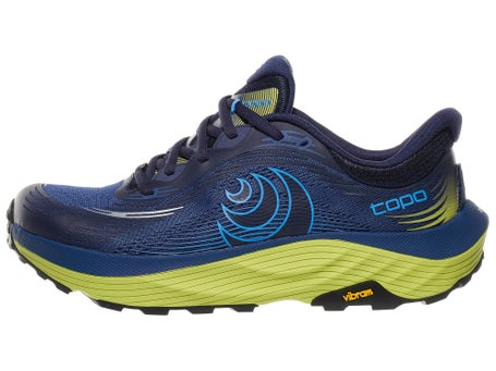 Topo Athletic Ultraventure 5\Mens Shoes\Blue/Lime