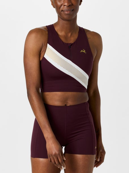 Tracksmith Womens Strata Crop Top