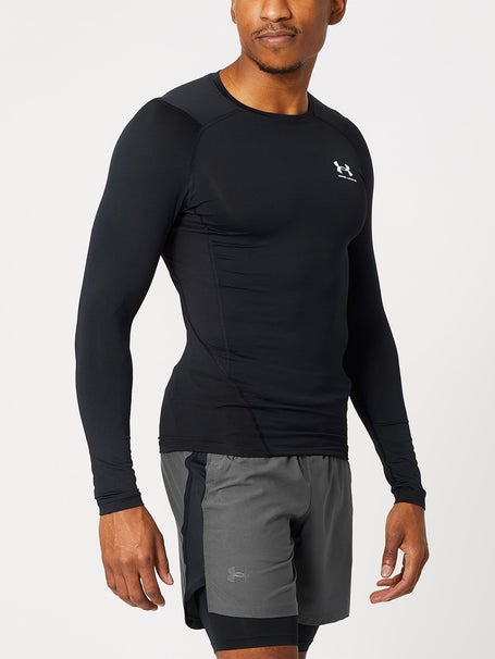 Under Armour UA HG ARMOUR COMP LS HEAT GEAR - Undertröja - black/svart 