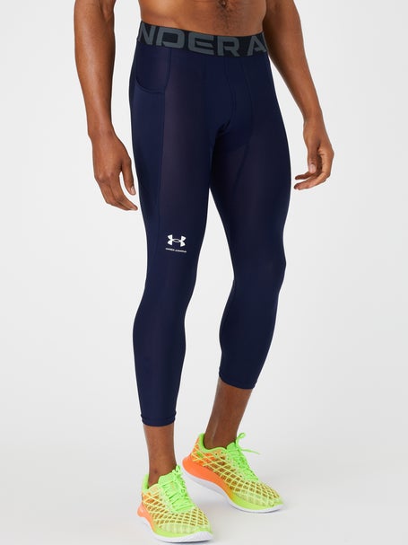 Under Armour HeatGear Armour Leggings 3/4 Men's Compression Tights – Soccer  Sport Fitness