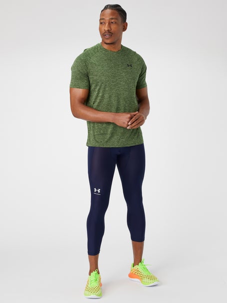 Under Armour Heatgear 3/4 Compression Legging Midnight Navy 1361588-410 -  Free Shipping at LASC