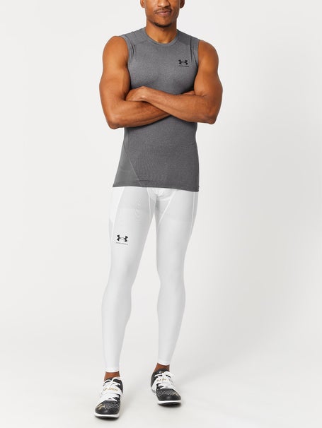 Under Armour Men's HeatGear Iso-Chill Leggings Tights, White (X-Large) :  Clothing, Shoes & Jewelry 