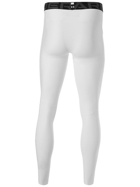 Men's Compression Legging White - Gym Wear - IRONGEAR Fitness Apparel