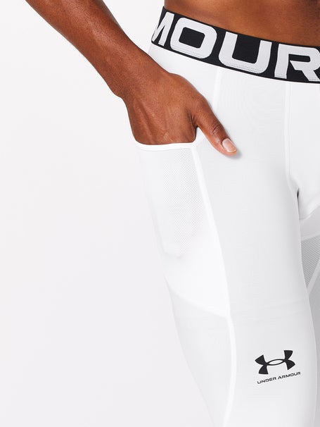 Under Armour ColdGear Leggings White/Reflective 1373833-100 - Free Shipping  at LASC