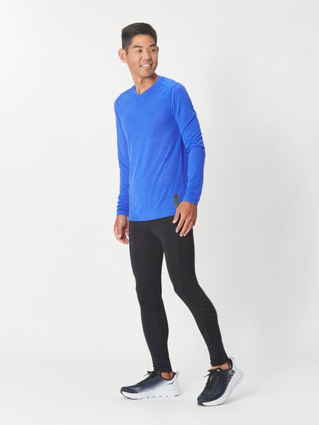 Under Armour Speedpocket Running Tights Black/Blue/Reflective 1361489-003 -  Free Shipping at LASC