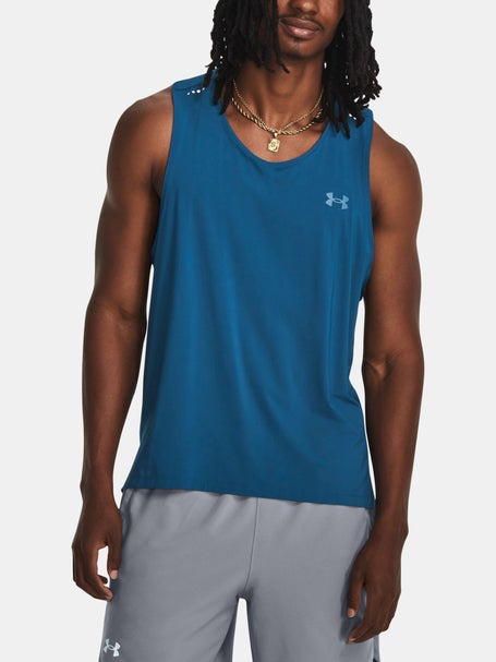 Under armour Sleeveless, High Neck Compression Iso-Chill T-Shirt White
