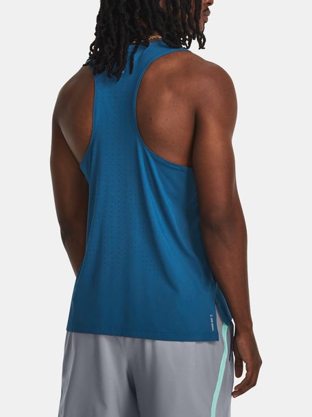 Under Armour Iso-Chill Running Tank Top Regal Blue 1361927-415 - Free  Shipping at LASC