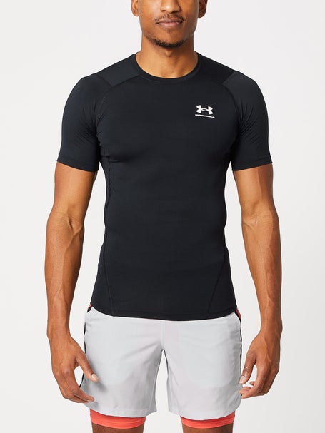 Under Armour HeatGear® Compression Short Sleeve Shirt Women - Black/White