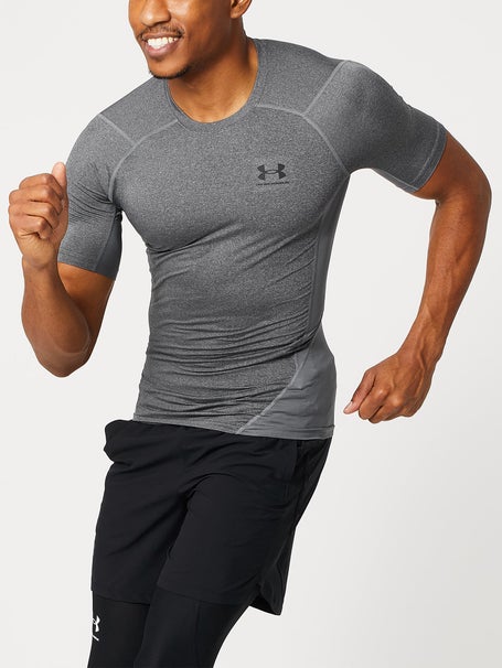  Under Armour UA HeatGear® Armour XL Carbon Heather : Clothing,  Shoes & Jewelry