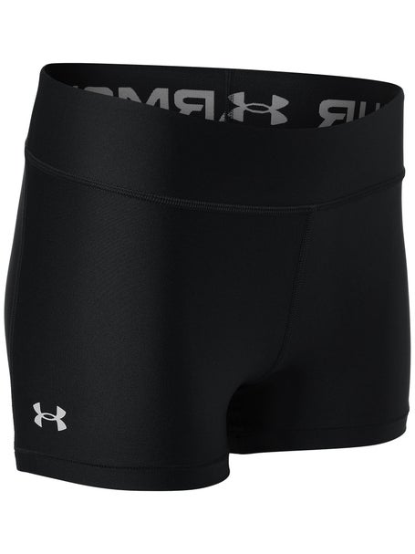 Under Armour Womens HeatGear Armour Mid Rise Shorty Short : :  Clothing, Shoes & Accessories