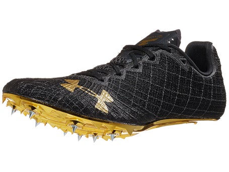 Under Armour Sprint Pro 3 Spikes Unisex Black/Jet Gray | Running Warehouse