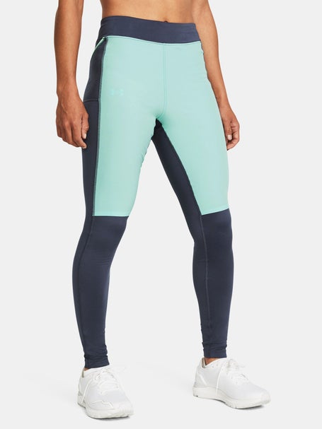 Under Armour Outrun The Cold Women's Running Tights Petrol Blue