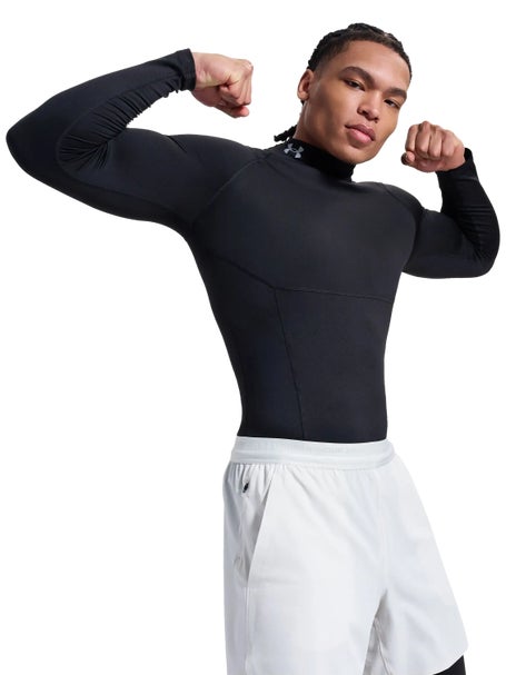 Under Armour Mens CG Elite Comp Mock Long Sleeve