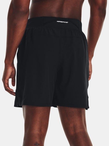 Under Armour Running launch 7 shorts in black