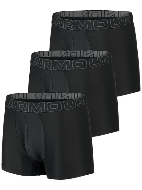Under Armour Mens Performance Tech Solid 3 Boxer 3PK