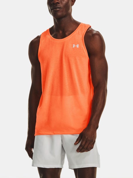 men's ua streaker run singlet