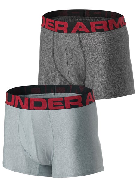 UNDER ARMOUR Mens UA TECH 3 BoxerJock 2-Pack Underwear 1363618-400 Size 5XL