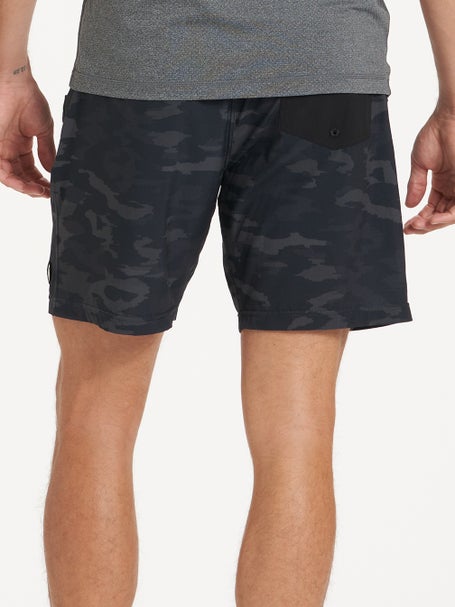 Vuori Men's Kore Short - 7.5 Inseam - Black Watercolor Camo - Weitzenkorns