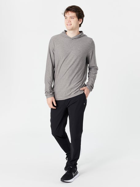 Vuori Men's Strato Tech Hoodie Heather Grey