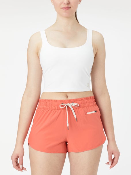 Vuori Womens Daily Crop White