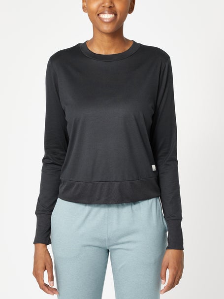 Vuori Womens Daydream Crew Black Heather