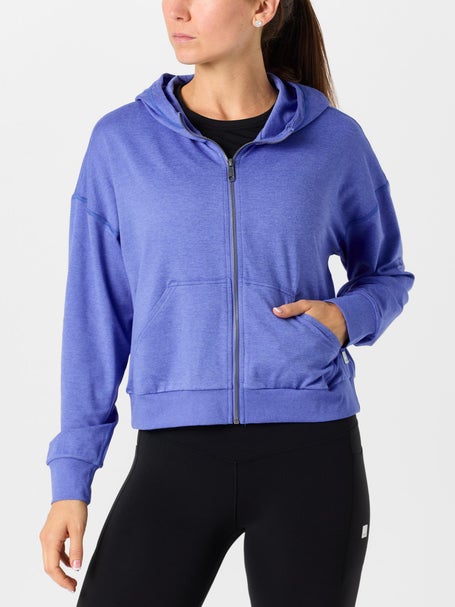 Vuori Womens Halo Modern Full Zip Hoodie