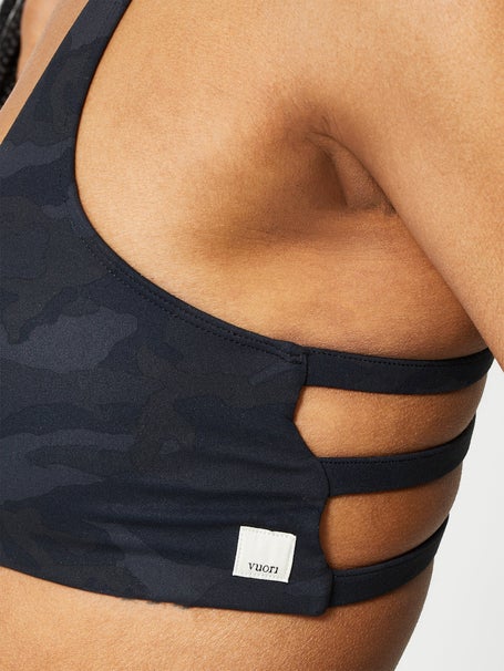 Vuori sports bra XS brand new with tags black camo - Depop