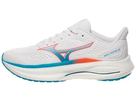 Mizuno Wave Inspire 22\Mens Shoes\Cloudscape/Bl Jewel