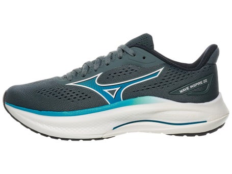 Mizuno Wave Inspire 22\Mens Shoes\Dark Slate/Bl Jewel