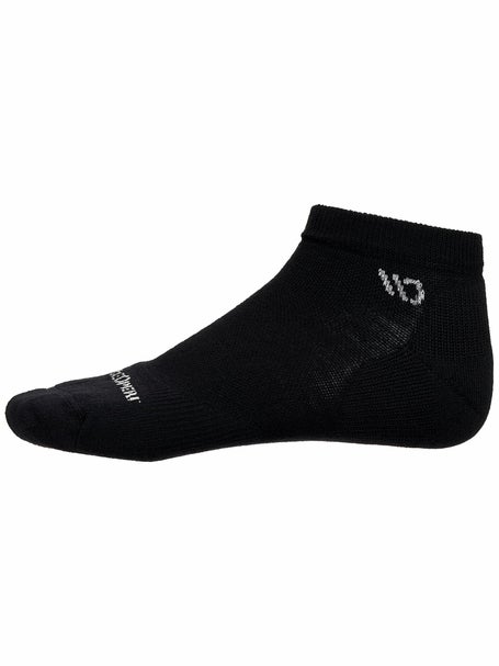 Wide Open Mens Solid Cushioned No Show Socks