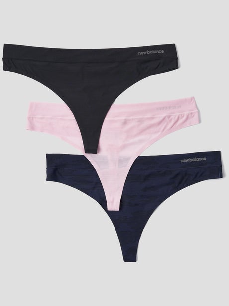 New Balance - Women's 3-Pack Hybrid Underwear Thong main image 1