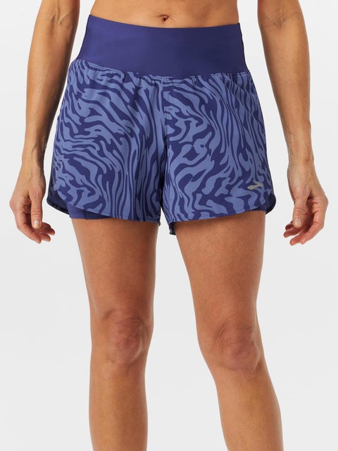 Brooks Women's Chaser 5" 2in1 Short 2.0 Speedscape