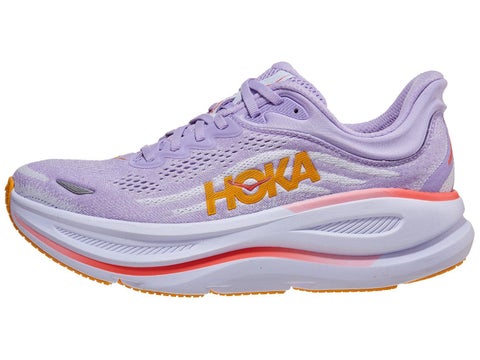 HOKA Bondi 9 Women's Shoes Aster Flower/Starlight Glow