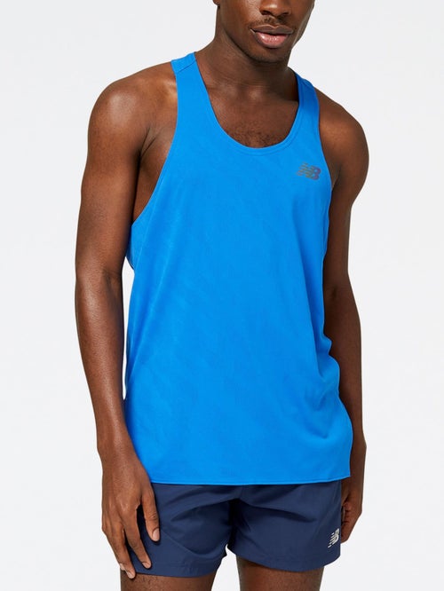 New Balance Men's Running Singlets and Sleeveless Running Warehouse