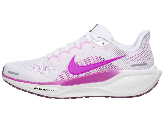 White and pink women’s sneakers