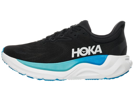 Hoka Arahi 8 in Black/Skyward Blue