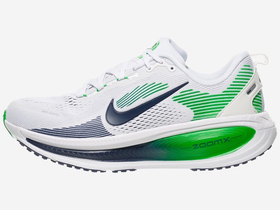 Nike Vomero 18 in White/Navy/Green