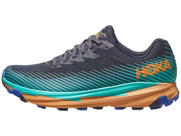 HOKA Torrent 2 Orange Running Shoe Review Lateral View