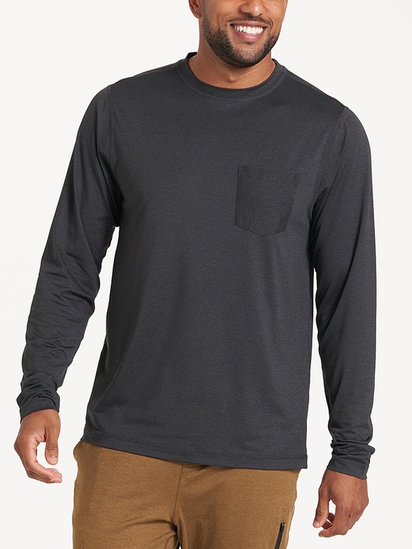 Vuori Men's Tradewind Performance Tee Long Sleeve