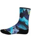 Smartwool Trail Run Summit Sector Print Crew Socks