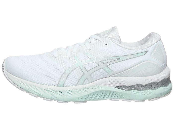 Asics Gel Nimbus 23 Women S Shoes White Pure Silver